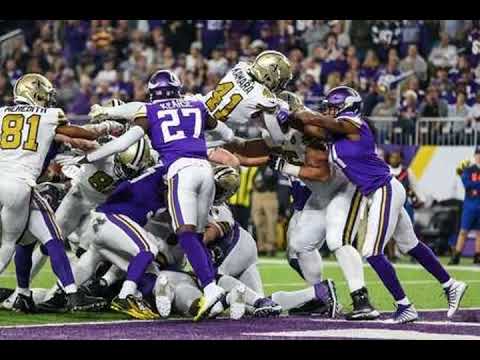 New Orleans Saints slås av ett vildkort av Minnesota Vikings igen